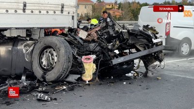 Kuzey Marmara Otoyolu’nda ilginç kaza