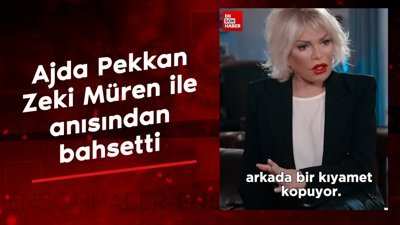 Ajda Pekkan, Zeki Müren ile anısını anlattı