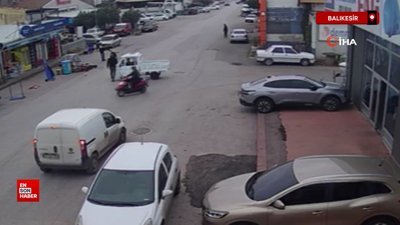 Balıkesir’de motosiklet üç tekerlekli motorlu bisikletle çarpıştı