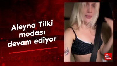 Genç şarkıcı Aleyna Tilki modası devam ediyor