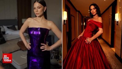 Demet Özdemir, Dubai'de düzenlenen DIAFA Ödül Töreni'nde