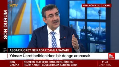 Cevdet Yılmaz'dan en düşük emekli maaşına zam sinyali