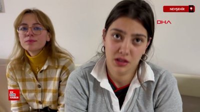 Nevşehir'de öğrenci midibüsü ile otomobil çarpıştı