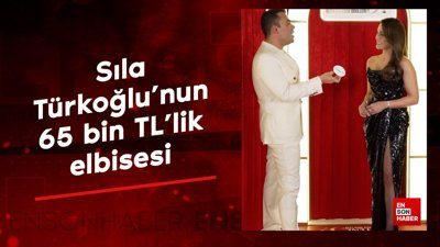 Sıla Türkoğlu'nun 65 bin TL'lik elbisesi gündem oldu