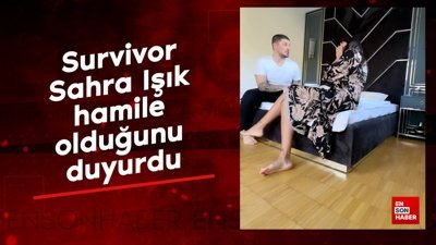 Survivor Sahra Işık hamile olduğunu duyurdu