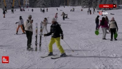 Bursa Uludağ’da kayak öğrenmenin maliyeti belli oldu