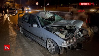 Eskişehir'de otomobilin çarptığı yaya, hayatını kaybetti