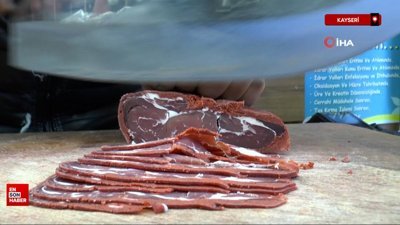 Kayseri'de pastırmacılar kış sezonundan umutlu
