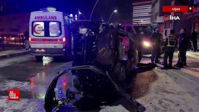 Uşak'ta trafik kazası