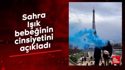 Sahra Işık bebeğinin cinsiyetini açıkladı