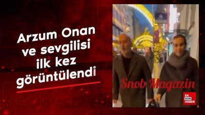 Arzum Onan ve sevgilisi ilk kez görüntülendi