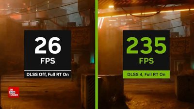 DLSS 4 teknolojisinin yarattığı FPS farkı