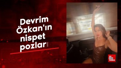 Devrim Özkan'ın nispet pozları