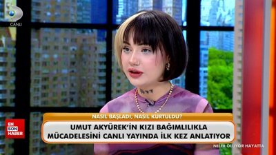 Umut Akyürek ve Oktay Ertuğrul'un kızları Melek Bal, konuştu