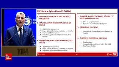 Ömer Bolat'tan ihracatta 2025 eylem planı