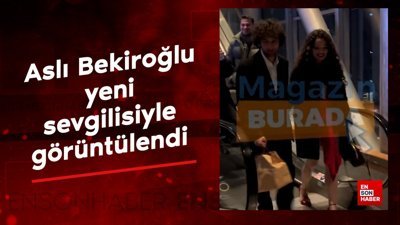 Aslı Bekiroğlu yeni sevgilisi Furkan Rıza Demirel ile görüntülendi