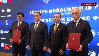 Türkiye ile Moğolistan arasında mutabakat zaptı