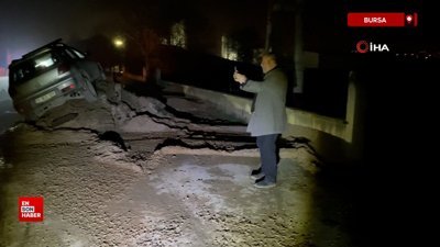 Bursa'da kendi yaptığı kazayı kayda alıp spiker gibi anlattı