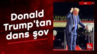 Donald Trump'tan dans şov