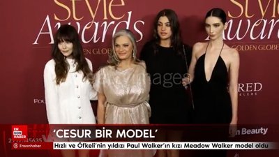 Hızlı ve Öfkeli'nin yıldızı Paul Walker'ın kızı Meadow Walker model oldu