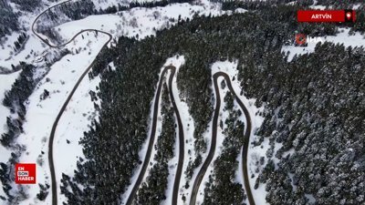 Artvin Sahara Geçidi'nden büyüleyen manzara