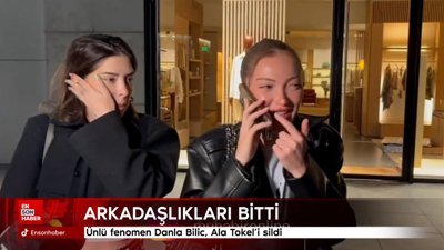 Ünlü fenomen Danla Bilic, Ala Tokel'i sildi