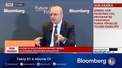 Mehmet Şimşek: Kur hedefimiz yok