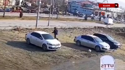 Elazığ'da sayaç okumaya gelen görevliyi horoz kovaladı