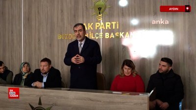 AK Parti Aydın İl Başkanı Erdem'den emeklilere: Bu yıl sabredin