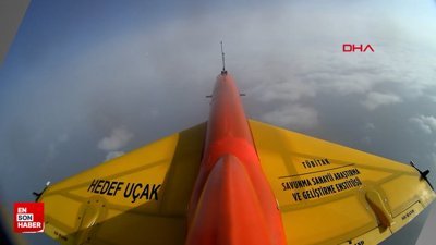 Yerli ve milli havadan havaya görüş ötesi füzesi 'GÖKDOĞAN'dan tam isabet