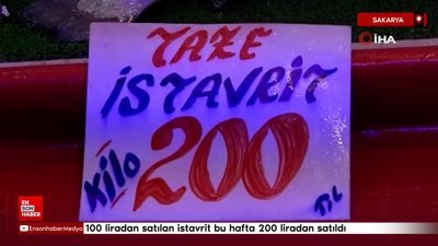 Sakarya'da hava bozuldu fiyatlar ikiye katladı