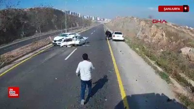 Şanlıurfa'da zincirleme kaza