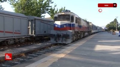 Van-Tahran arası tren seferleri başlıyor