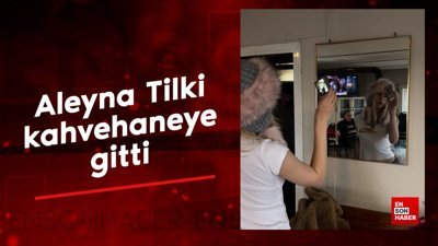 Aleyna Tilki kahvehaneye gitti: Amcalarla verdiği pozlara yorum yağdı