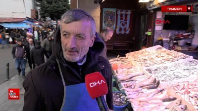 Trabzon'da Ramazanda balığa ilgi azaldı