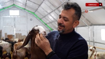 Kırıkkale'de şehir hayatını bıraktı, köyünde hayvancılığa başladı