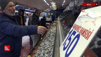 Bolu'da hamsinin fiyatı 150 liraya kadar düştü