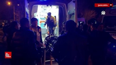 Şanlıurfa'da motosiklet yayaya çarptı