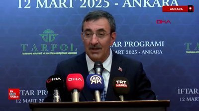 Cevdet Yılmaz'dan gıda enflasyonuyla ilgili açıklama