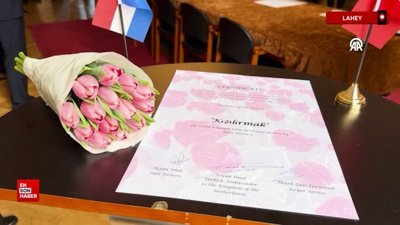 Hollanda'da yetiştirilen özel lale türüne Kızılırmak ismi verildi