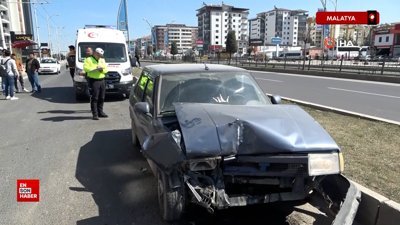 Malatya'da üç araçlı zincirleme kaza