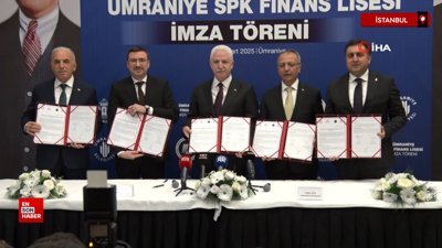 Türkiye’nin ilk Finans Lisesi için imzalar atıldı