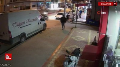 Osmaniye'de ticari aracın çarptığı yaya metrelerce havaya uçtu