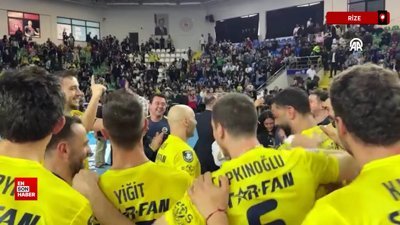 Erkekler Kupa Voley'in sahibi Fenerbahçe