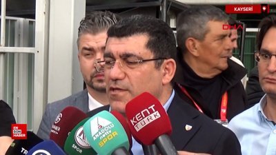 Kayserispor Başkanı Nurettin Açıkalın: Net bir skor aldık