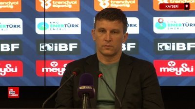 Sergej Jakirovic: Bugün sahada her şeyini veren enerjik bir takım vardı