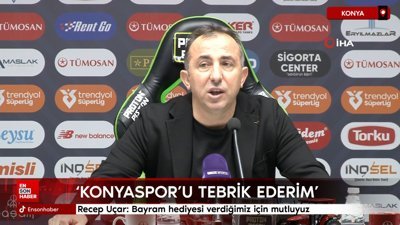 Recep Uçar: Bayram hediyesi verdiğimiz için mutluyuz