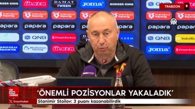 Stanimir Stoilov: 3 puanı kazanabilirdik