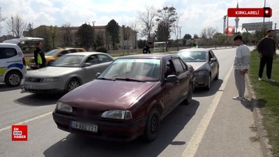 Kırklareli’nde zincirleme trafik kazası