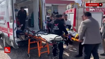 Adıyaman'da bayramlaşmaya giden aile kaza yaptı